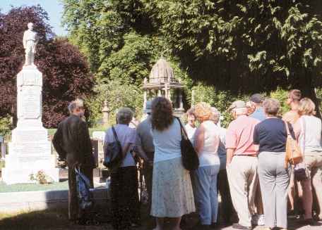 The joint visit with HHEAG to Arnos Vale Cemetery